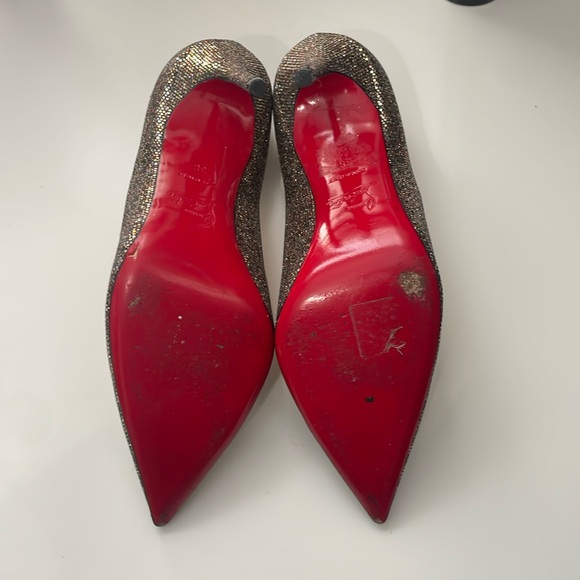 🔥 Christian Louboutin - Decollete Glitter 38 8 - Picture 5 of 8